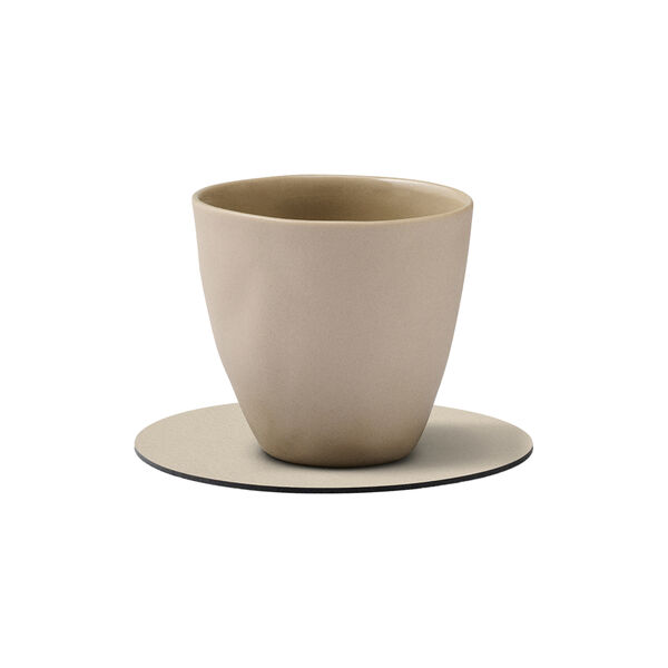 Serene glasbrik Circle, cream, LIND DNA
