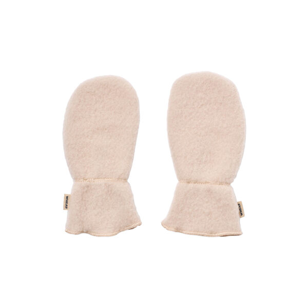 Wool Fleece Miitens Jay, pale lilac Wool Fleece Miitens Jay, pale lilac, Wheat