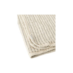 Faye sengetæppe, ivory stripe, Studio Feder