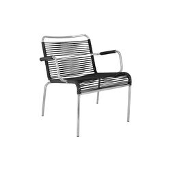 Mya Outdoor Lounge Chair with Armrests, black, FIAM