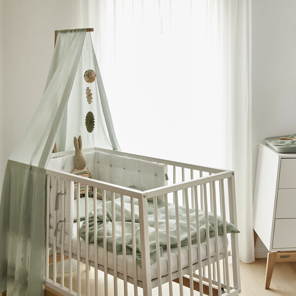 Leander Luna™ babyseng 120x60 cm, white, Leander