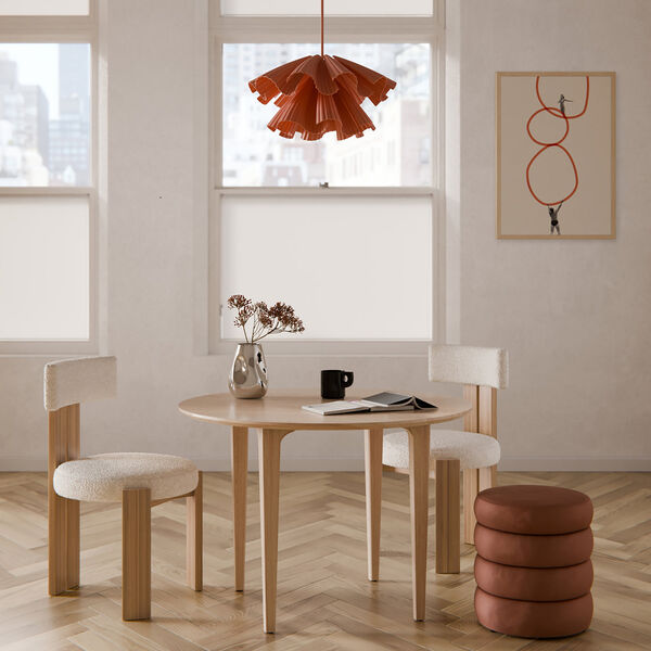 Archie Round Oak Dining Table, oak, Westwing Collection