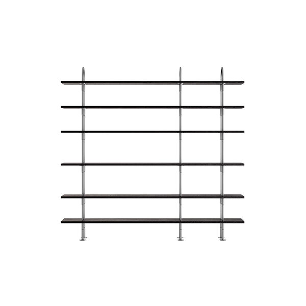 Keen Shelving, steel/ash veneer, GUBI