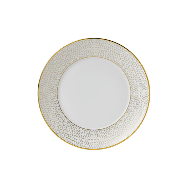 Gio Gold Plate &Oslash; 17 cm, Gold/white, Wedgwood