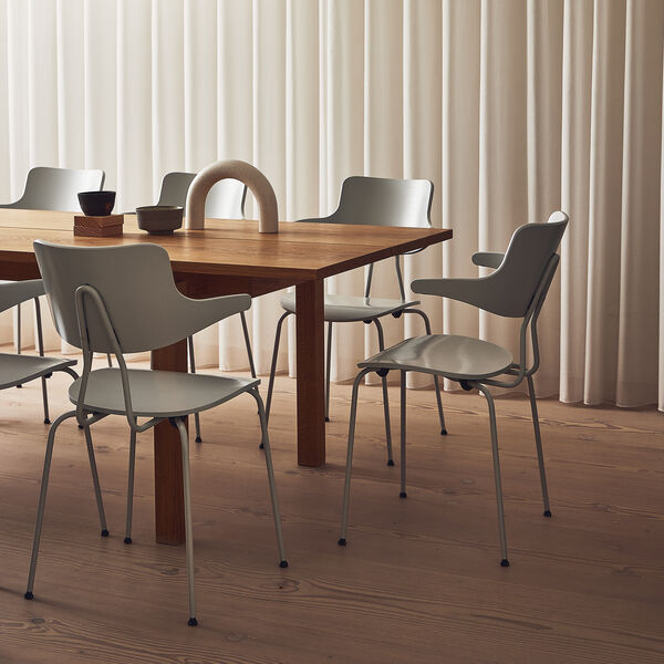 VL118 fuldpolstret stol, Mood 4105/krom, VERMUND