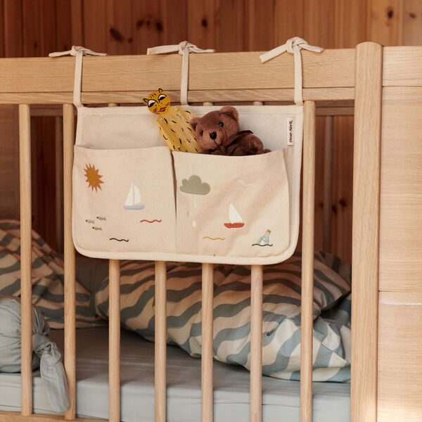 Posy sengelomme, sea life, Dear April