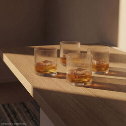 Pilastro Lowballglas 4 stk. | 35 cl | Clear, Stelton