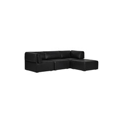 3-seater Wonder Sofa with Armrests and Chaise Longue, Brescia 0509, GUBI