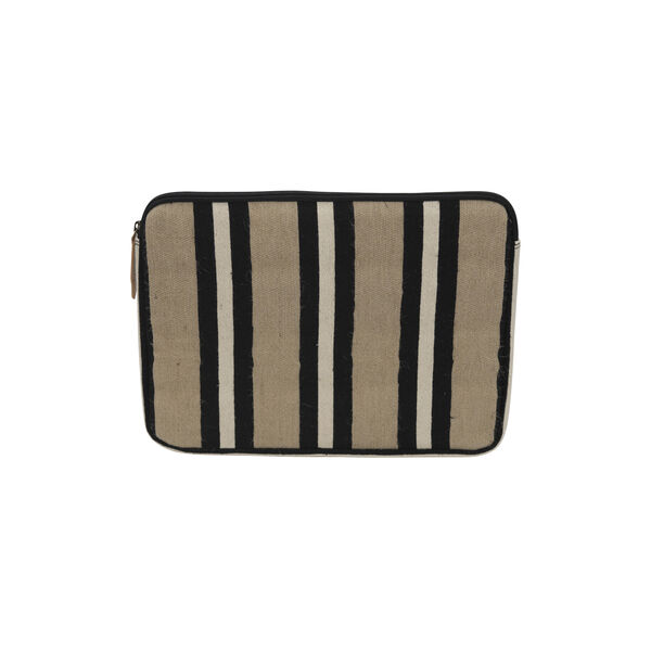 Svinkloev Laptop Sleeve, jute/black, Luna Moon