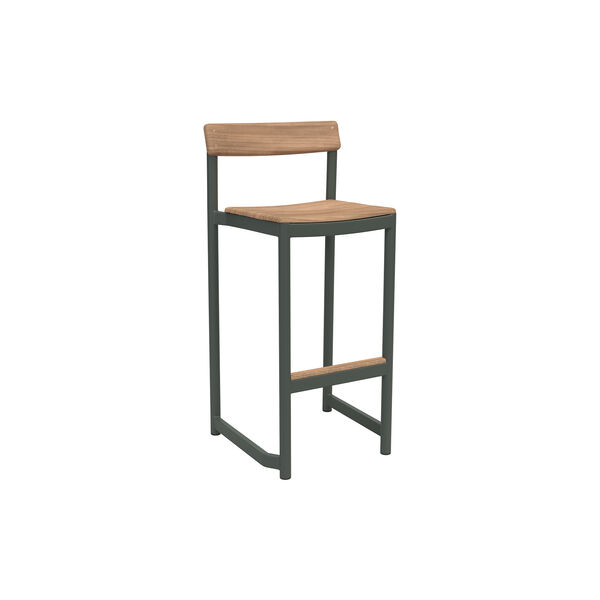 Pelagus barstol, hunter green, Fritz Hansen