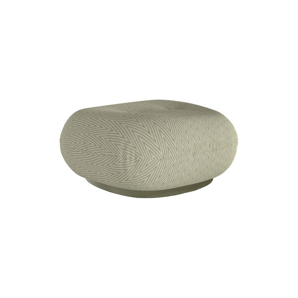 Pacha Outdoor Ottoman, Chevron 008, GUBI