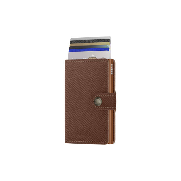 Miniwallet, saffiano caramel Miniwallet, saffiano caramel, Secrid