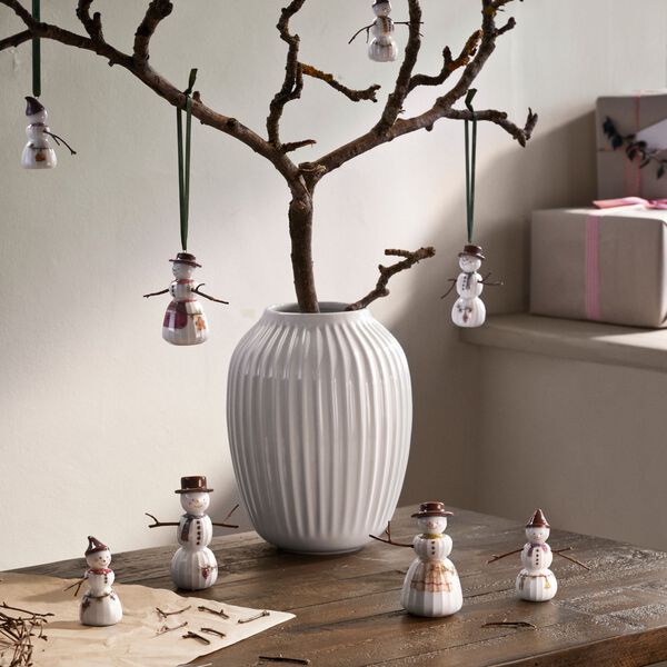 Hammershøi Christmas Snemand hængende, Kähler