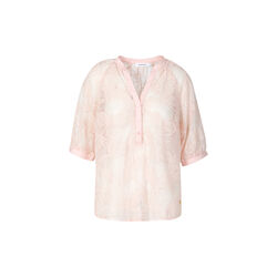 Transparent shirt with flowers, pale rose, Coster Copenhagen