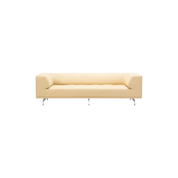 4511 Delphi 3 pers. sofa, keiga 422/aluminium, Fredericia Furniture