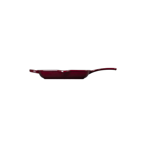 Signature st&oslash;bejern kvadratisk grillpande 26 cm, garnet, Le Creuset