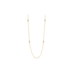 BELLE HALSKÆDE, guld/diamant, Spirit Icons