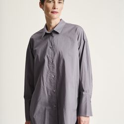Core cotton stor skjorte, shark, BITTE KAI RAND