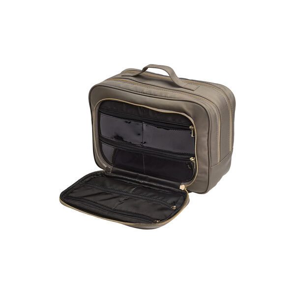 GuardMBG Toiletry Bag Rec., walnut w/gold, Markberg