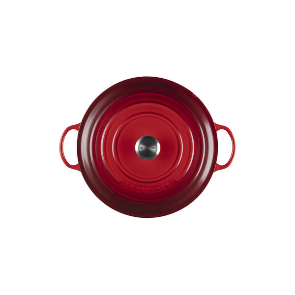 Signature st&oslash;bejern stegegryde &Oslash; 32 cm, cerise, Le Creuset