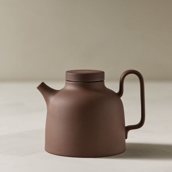 Sand Secrets Tea Pot, red clay Sand Secrets Tea Pot, red clay, Design House Stockholm