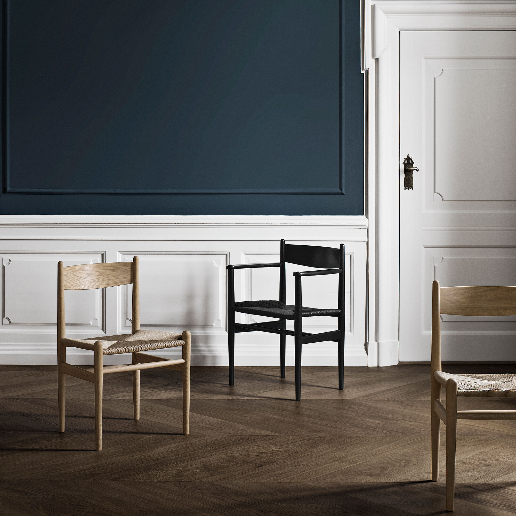 Køb CH36 spisebordsstol, sæbebehandlet eg/natur | Carl Hansen & Søn