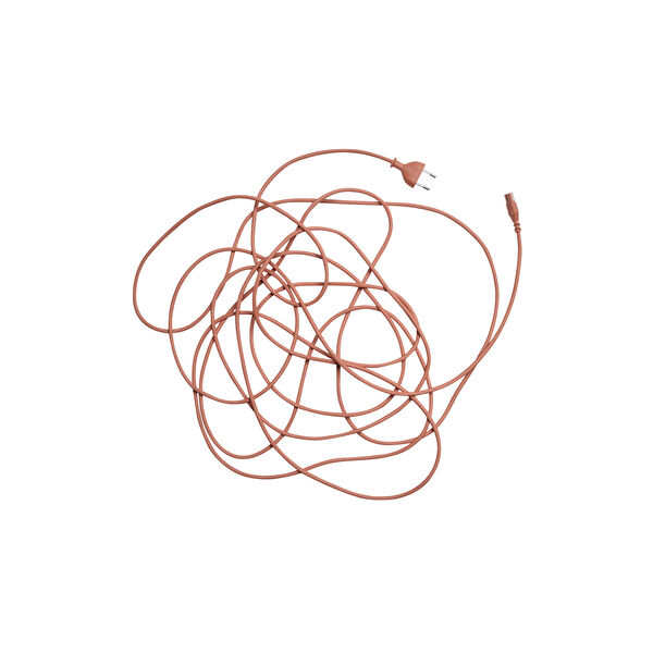 Power Cable 7,5 meters, dusty rose, Pedestal