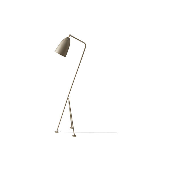 Gr&auml;shoppa Floor Lamp, warm grey semi matt, GUBI