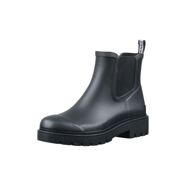 Chelsea Rain Boots, black black, Ilse Jacobsen Hornb&aelig;k