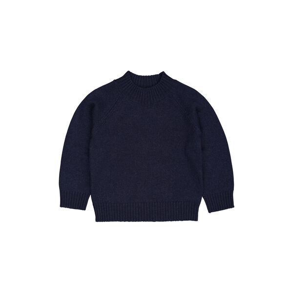 Pullover w. Turtle Neck, navy, Copenhagen Colors Organics