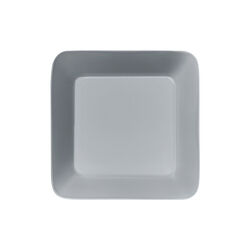 Teema tallerken, perlegr&aring;, Iittala