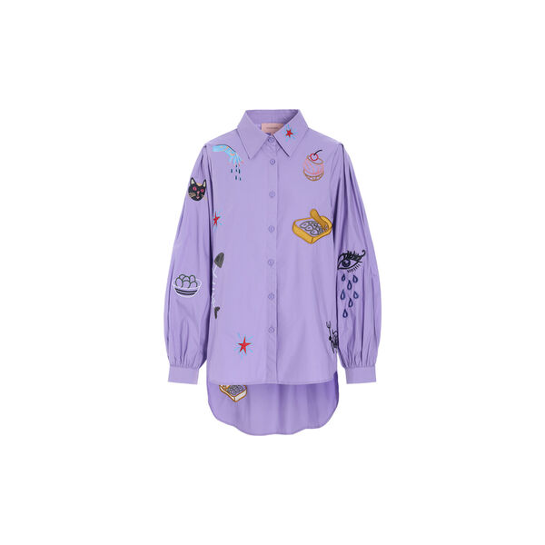 Sasha Shirt, lavender, HUNK&Oslash;N