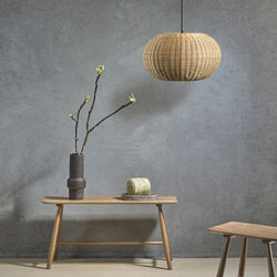 Rost vase, mørk brun, Villa Collection