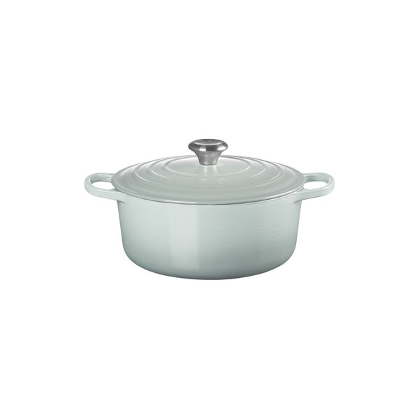 Signature rund st&oslash;bejernsgryde &Oslash; 26 cm, sea salt, Le Creuset
