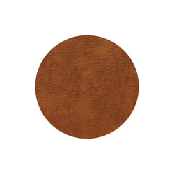Bull glasbrik Circle, cognac, LIND DNA