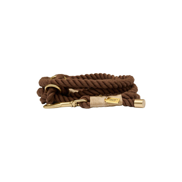 Justerbar og bl&oslash;d rebline standard, brown, Drew's Dogwear