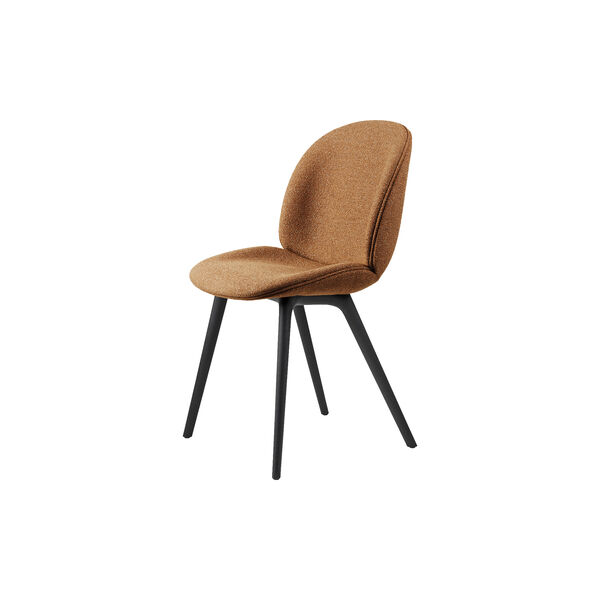 Beetle Dining Chair Fully Upholstered, Around Boucl&eacute; 032/black, GUBI