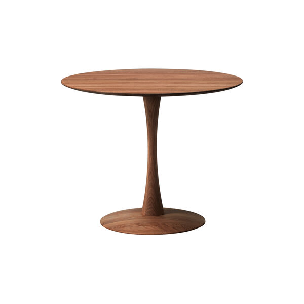 ND109 Trisse spisebord, r&oslash;get eg olie, Fredericia Furniture