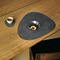 Nupo d&aelig;kkeserviet Curve L, anthracite, LIND DNA
