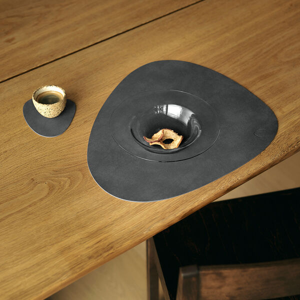 Nupo d&aelig;kkeserviet Curve L, anthracite, LIND DNA
