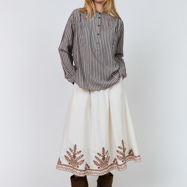 LariLL Shirt LS, beige, Lollys Laundry