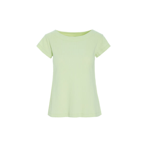 Naibu rib t-shirt, lime cream, BITTE KAI RAND