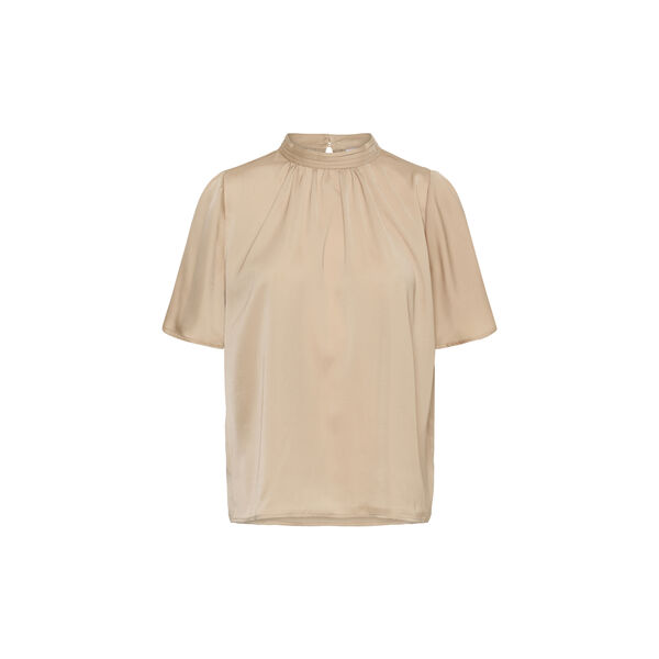 AileenSZ Flared Blouse, savannah tan, Saint Tropez