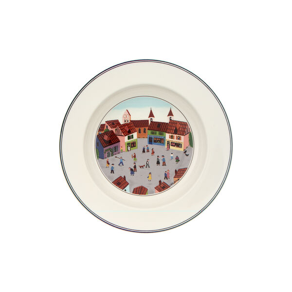 Design Naif dyb tallerken Ø 21 cm, village Design Naif dyb tallerken Ø 21 cm, village, Villeroy & Boch