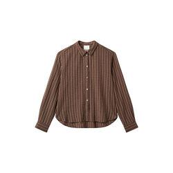 MELANIE DK18-263 Shirt, coffee check, PROJECT AJ117
