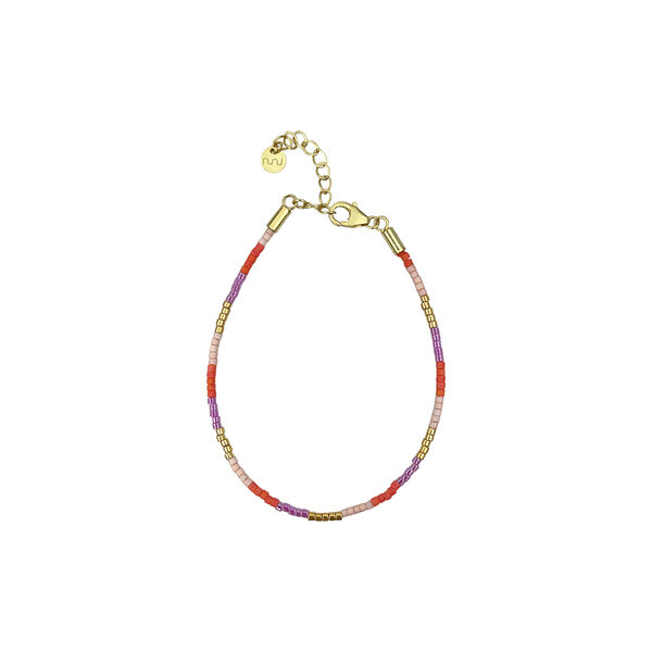 Kira armb&aring;nd, coral love, Nuni Copenhagen