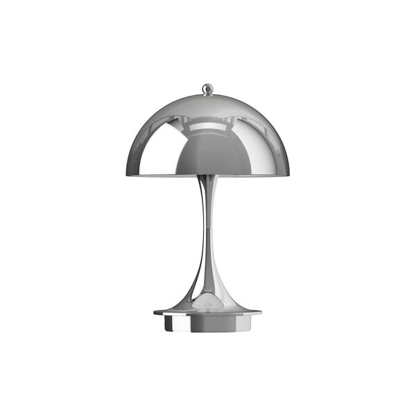Panthella 160 Portable bordlampe, high lustre chrome plated, Louis Poulsen