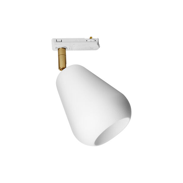 Anoli Spot Track Ceiling Lamp, nordic gold/white, Nuura
