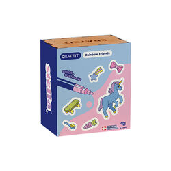 Unicorn trælegetøj | Regnbuevenner, Crateit