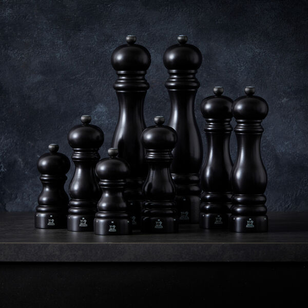 Paris uS peberkværn 22 cm, sort satin, Peugeot